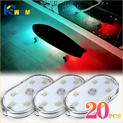 20PCS Skateboard Lights Longboard Fluorescent LED Flash Night Glowing USB Rechargable Scooter Board