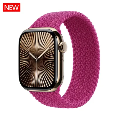 Braided Solo Strap For Apple Watch Band 44mm 40mm 46mm 45mm 49mm 42mm 38 Nylon Bracelet iWatch