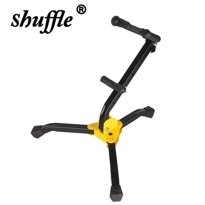 Alto Saxophone Stand Foldable Woodwind Instrument Accessories Tripod Holder Portable Metal Floor