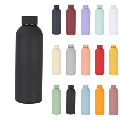 500ML Stainless Steel Small Mouth Thermos Sports Kettle Keep Cold Thermal Mug Portable Insulated Cup