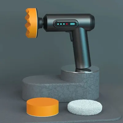 Car Polisher Handheld Wireless Polisher Car Polishing Waxing Machine Power Tool for Car Cleanig
