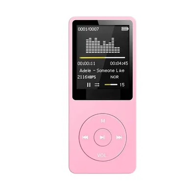 Bluetooth-compatible Mp3 Music Player Lossless Portable Fm Radio External Ultra-thin Student Sports