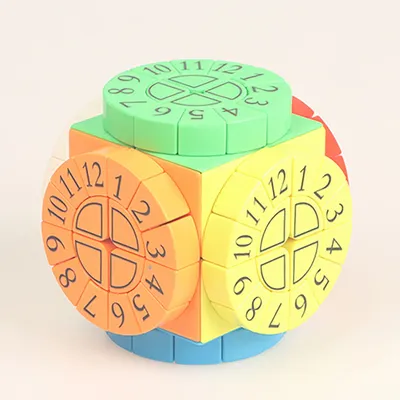 3x3x3 Time Machine Stress Relief Puzzle Professional Education Smooth Speed Competition Children's