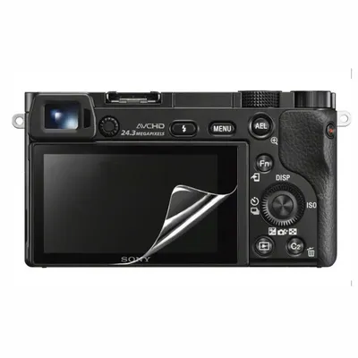3 x PET Screen Protector Clear Soft Film for Sony Alpha A6400 A6500 A6300 A6000 A6100 A5000 A6600