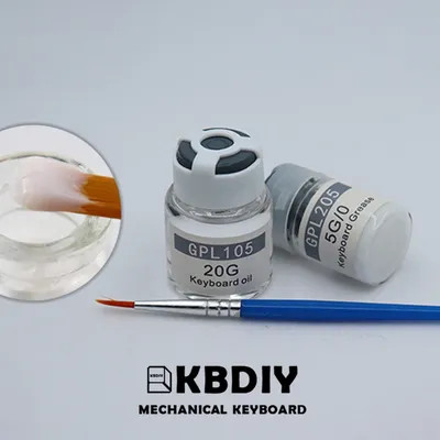 KBDiy GPL 205g0 105 205 g0 g00 xht bdz Switch Lube Kit Keyboard Switched Stabilizer lubricant