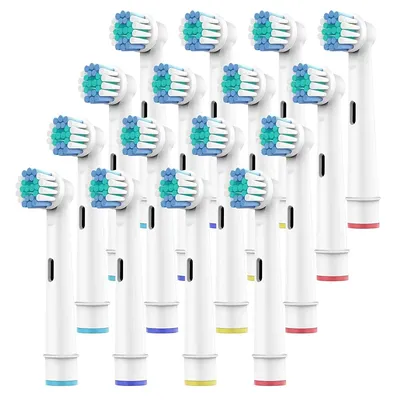 4/8/16pcs Replacement Brush Heads For Oral-B Electric Toothbrush Fit Advance Power/Pro