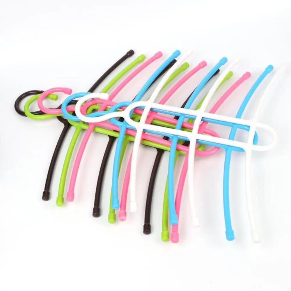 New Multifunctional Hanger Hook Fishbone Clothes Hanger Clothes Rack Wardrobe Organizer Space 3 Layer Saver