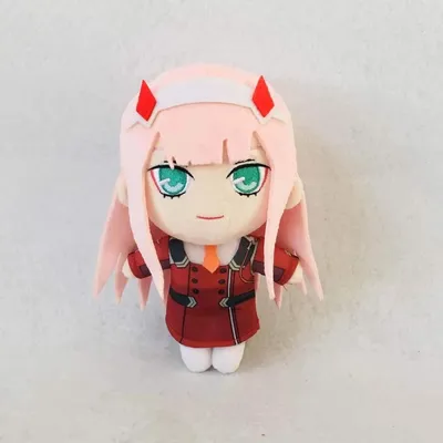 20cm Game DARLING In The FRANXX Plush Doll Toy Anime Zero Two 02 Cute Soft Stuffed Pillow Kids Gift