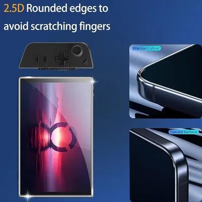 2pcs Professional Screen Protector HD Anti Fingerprint Tempered Glass Protective Film For Lenovo Legion Go Game Accessories