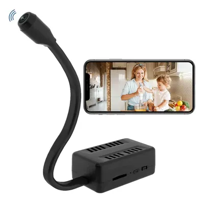 HD 1080P X7 Mini WIFI Camera Surveillance Camera with Small Adjustable Snake Lens for Photo Video