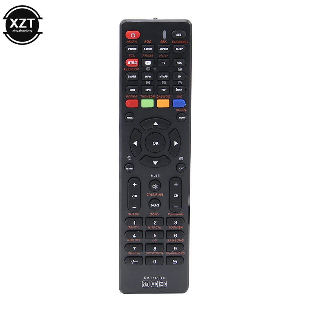 Universal Remote Control Rm-L1130+X For All Brand Tv Smart Tv Remote Control Comfortable To Use For LED TV Or LCD TV