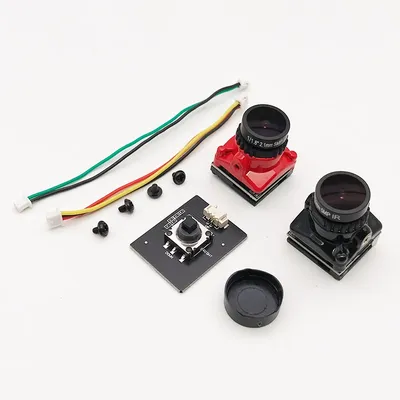 NEW Cmos 1/3 1800TVL Mini FPV Camera 2.1mm Lens Power 5V-40V PAL/NTSC With OSD Internal Adjustable