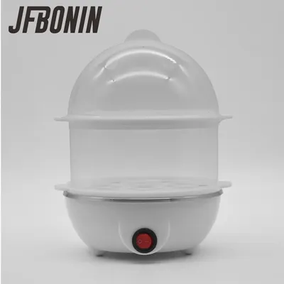 110V/220V Multifunctional Electric Egg Boiler Single Double Layers Egg Cooker Mini Steamer Poacher
