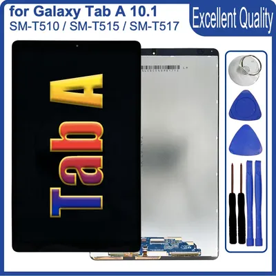 10.1" LCD for Samsung Galaxy Tab A 10.1 SM-T510 SM-T515 SM-T517 Display LCD Screen Touch Panel