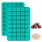 40 Cavities Square Silicone Mold Caramel Candy Chocolate Truffles Mold Snacks Ice Cube Jelly DIY