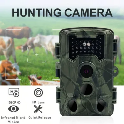 Hunting Trail Camera 36MP 1080P Night Vision Wildlife Camera With Motion Activated Outdoor Trail Cam