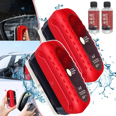 Car Glass Cleaner Brush For Car Windshield Oil Film Cleaner Automotive Glass Sponge Cleaning