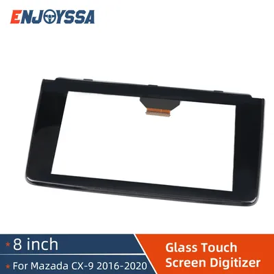 8" Car Radio Touch Screen Display TK49-611J0 TK49-611J0-B TK49-611J0A Glass Screen Monitor For Mazda