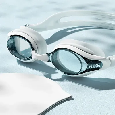 Adult Swimming Goggles Professional Anti-Fog Swimming Glasses UV Protection Pool Glasses Silicone