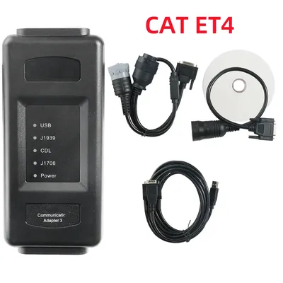 CAT ET4 For Caterpillar Communication Adapter3 For Truck Diagnostic Tool CAT ET 4 Heavy Duty Scanner