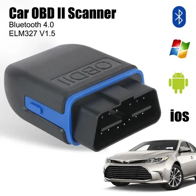 Car OBD II Mini Wireless Bluetooth 4.0 Car Code Reader Diagnostic Scanner OBD2 Scanner ELM327 V1.5