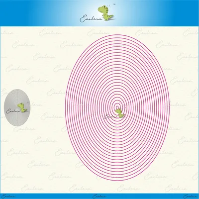 Oversized frame 7 metal cutting dies 2020 new metal cutting dies diy die molds Scrapbooking Paper