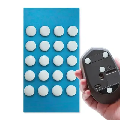 Small Round Dot PTFE Mouses Skates DIYs Mice Glide Feet ICE Control Speed Version Esports Universals