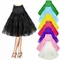 Short Tutu Petticoat Crinoline 50s Swing Vintage Tutu 26" Retro Underskirt Petticoat Fancy Net
