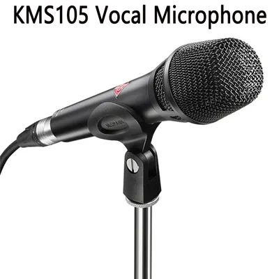 KMS105 Microphone kms 105 Supercardioid Vocal Mic Condenser Microfonos audio broadcast singing