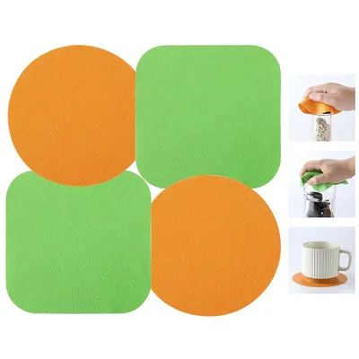 Silicone Bottle Opening Pad Non Slip Jar Gripper Mat Rubber Opener Manual Can Cap Cushion