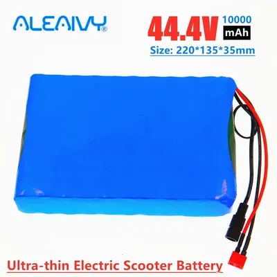 Electric scooter Lithium ion Battery Pack 44.4v 10Ah Electric Skateboard Battery, Built-in 20A BMS