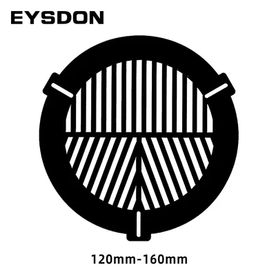 EYSDON Bahtinov Mask Focusing Mask Fish Bone Plate for Telescopes (for Outer Diameter from