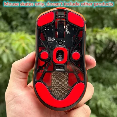 1 Set Ultraglide Mouse Skates For Fnatic x Lamzu Maya X Brake Control Speed Silencer Feet ICE
