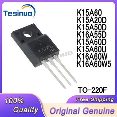 5/PCS New Original K15A60 K15A20D K15A50D K16A55D K15A60D K15A60U K16A60W K16A60W5 IPA65R1K5CE