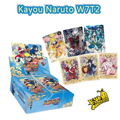 KAYOU Anime Original Naruto New Tier 2 Wave 7 Booster Box Rare Sasuke CR SP UR Ninja World