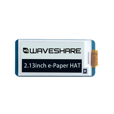 Waveshare V4 2.13inch E-Ink Display HAT 250×122 Pixels Black White Two Color E-Paper Module epaper