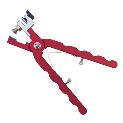 Leather Watch Bracelet Cutting Plier for Straps to Fix Catches Spring Bar Hand Tool Pliers Red