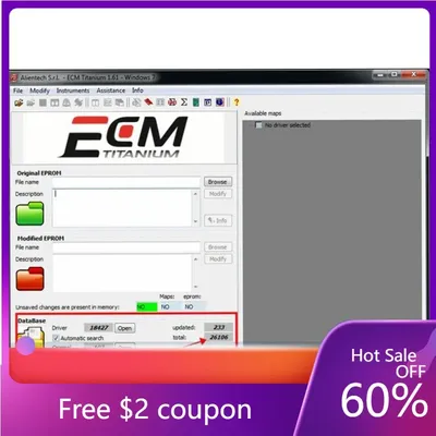 2024 Hot !ECM TITANIUM 1.61 With 26000 + Driver ECM 18259+ Drivers for ecu tool Send link or CD /USB