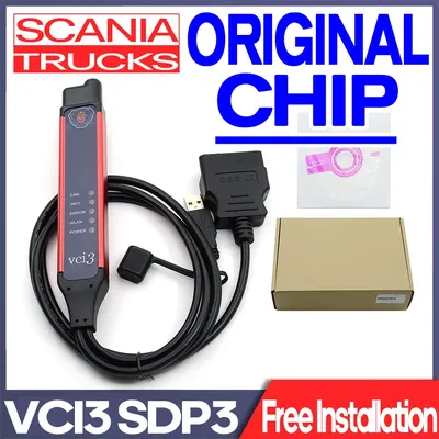 [Hot SELLING] SDP3 VCI3 SCAN Trucks Heavy Duty Diagnostics AUTO COM OBDII Scanner for Scania VCI3