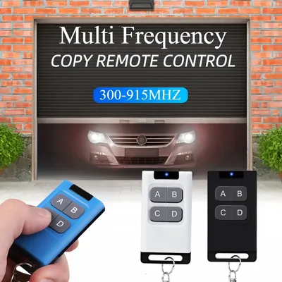 300-915Mhz RF Duplicator Remote Control Auto Copy Remote Control Fixed Code 868mhz 433Mhz Wireless