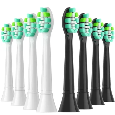 4/8pcs Replacement Toothbrush Heads Compatible with Phips Replacement Electric Brush Head 4100 6500