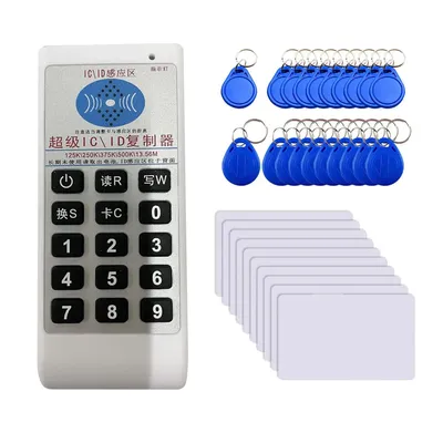 RFID 125Khz 13.56MHZ Copier Duplicator Cloner Portable Handheld NFC IC Card Reader & Writer Access