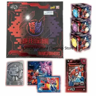 KAYOU Transformers One Card Optimus Prime Anime 40th Anniversary Peripheral Limited Edition Card