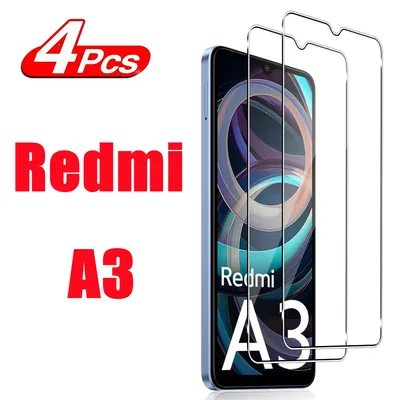 1/4 piece high-definition tempered film HD+Xiaomi high-quality tempered glass For Redmi A3 screen