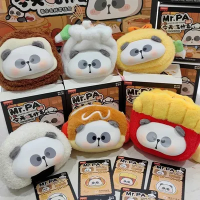 Mr.PA What To Eat Today Series Change Purse Mystery Blind Box Toys Doll Cute Anime Action Figure Ornaments Dolls Surprise Gift