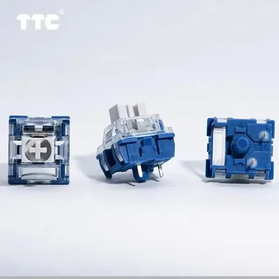 TTC Speed Silver V2 Linear Switch 45gf 3pin RGB SMD Game Mechanical Keyboard Custom Switches
