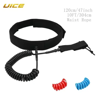 SUP Board Electric Surf Board Hydrofoil Surfboard Waist Rope Surf Leash 10FT For Water Sports