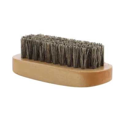 Horsehair Shoe Brush Polish Natural Leather Real Horse Hair Soft Polishing Tool Bootpolish Cleaning