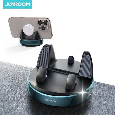 Joyroom Dashboard Car Phone Holder 360° Rotation Car Navigation Phone Holder Mount One-Handed