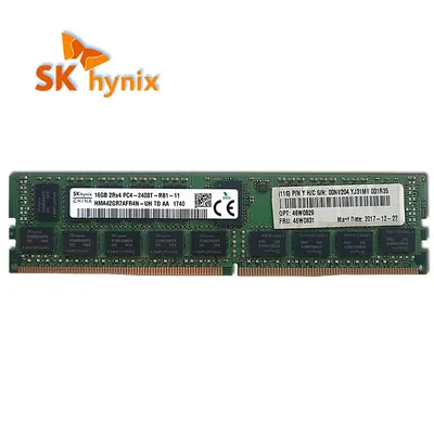 SK hynix DDR4 16GB 2400MHz RAM 2Rx4 PC4 - 2400T 1.2V Server memory REG ECC RDIMM E5 x99